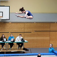 Larissa Schug turnte einen starken Wettkampf in Rüsselsheim