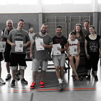 Gruppenfoto am Ende des Turniers