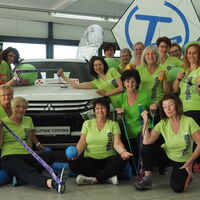 Die Power-Frauen beim Foto-Shooting