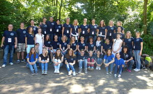 Die Büttelborner in Mannheim auf dem Turnfest