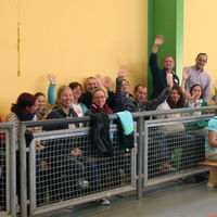 Büttelborner Fans in Pfungstadt