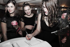 Eintrag ins das Goldene Buch des TVB