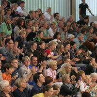 Volles Haus bei der DM 2011 in Büttelborn - mit einem Drittel davon am 25.4. wären wir hellauf begeistert