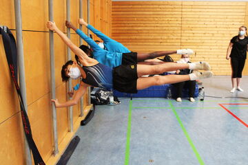 Unsere Jungs können nicht nur am Trampolin was