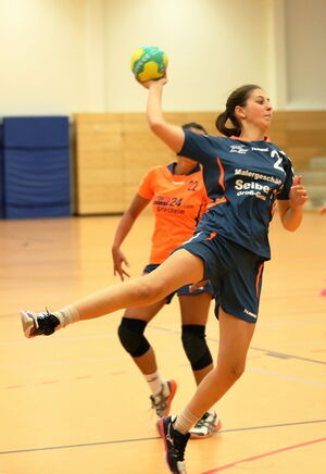 Domenica di Sette beim Siegtreffer (Foto: Alexander Iser)