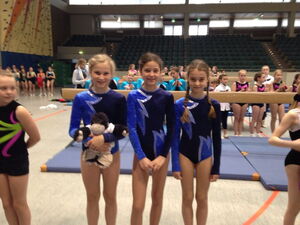 v.l. Emma Treber, Johanna Simmel und Merle Senßfelder