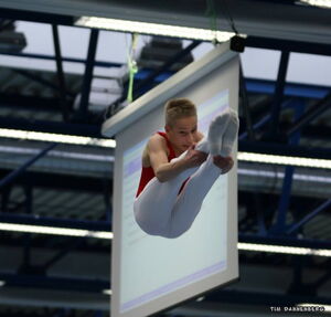 Louis turnt für Hessen (Foto: Tim Dannenberg)