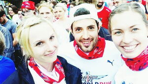 Kerwevadder Matze Dörr beim Start