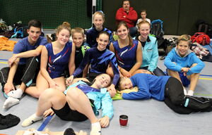 Die Trampoliner beim Felsing-Pokal 2014