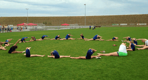 Damit auch künftig viele Kids beim TVB gut betreut werden, nehme sieben angehende Trainerinnen am Grundmodul-Lehrgang teil
