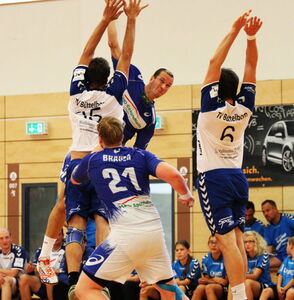 Pommes hier im Jahr 2014 beim Spiel gegen den TVB