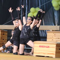 Eröffnungsshow mit dem TVB beim Landeskinderturnfest 2014 in Marburg