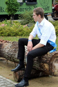 Manuel Janz - aktiver Kerweborsch und seit dem 1.9. FSJler beim TVB