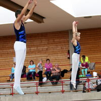 Sieger 2013: Felix Fischer (vorne) und Louis Behre