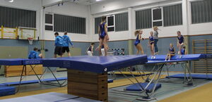 Ausgammeln nach dem Wettkampf (nein, die vergammeln nicht)