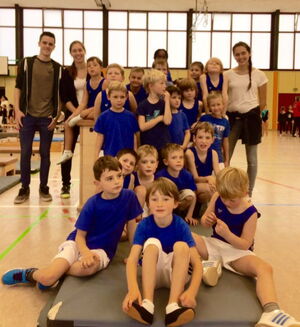 ...unsere Buben beim TUJU-Abzeichen