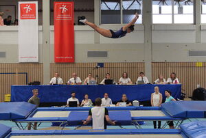 Celine Voos bei den Hessenmeisterschaften in Dillenburg