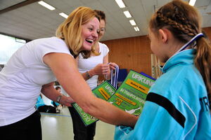 Karin Dilling - hier bei der Vereinsmeisterschaft 2010