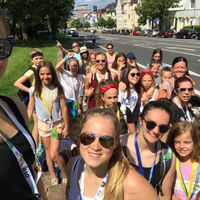 Selfie an der Bushaltestelle