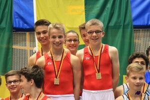 Strahlemänner: Das Hessenteam holt Gold!!! (Foto: Anke Dannenberg)