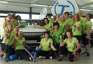 Die Power-Frauen beim Foto-Shooting