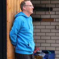 Coach Mirko wird die Begegnungen am Wochenende ganz entspannt über das Handy verfolgen