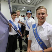 Kurz vor dem Einmarsch in die Tornhall